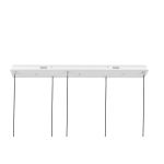 King Home Lampa wisząca CAPRI LINE 5 złota - 300 LED, aluminium, szkło (XCP9148-5B)