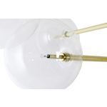 King Home Lampa wisząca ASTRO złota - aluminium, szkło (XCP7423-6)