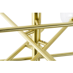 King Home Lampa wisząca ASTRO złota - aluminium, szkło (XCP7423-6)
