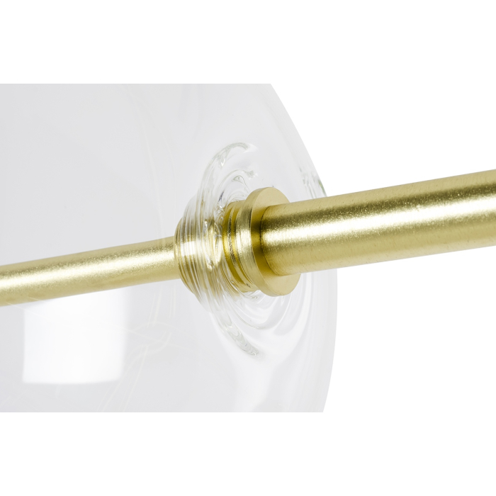 King Home Lampa wisząca ASTRO złota - aluminium, szkło (XCP7423-6)