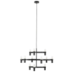 King Home Lampa wisząca ATOMIC czarna (XCP9120-12.BLACK)
