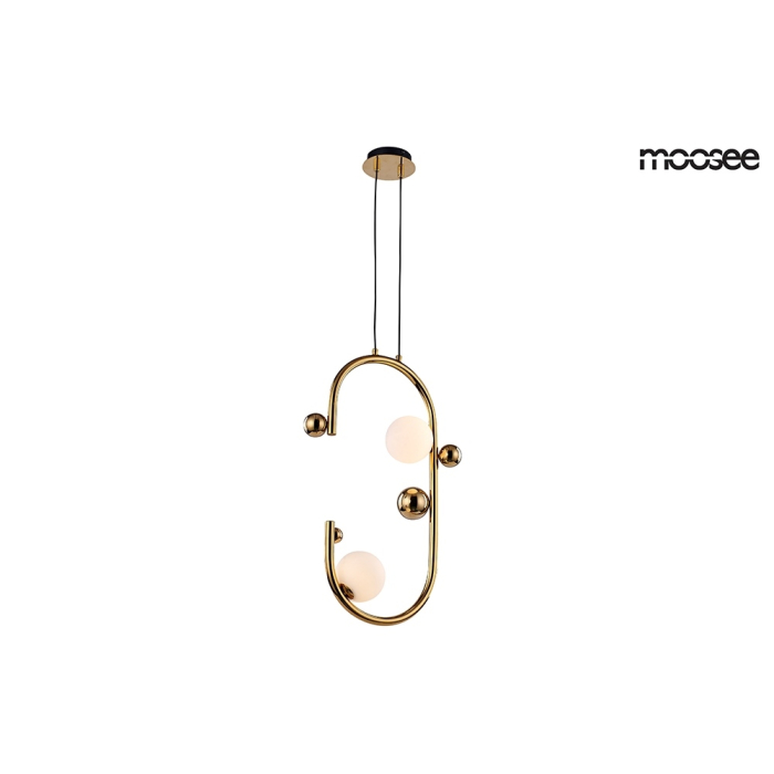 Moosee MOOSEE lampa wisząca VALENTINO - złota (MSE010100139)