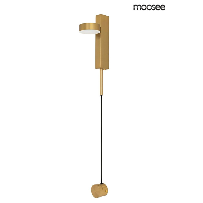 Moosee MOOSEE lampa ścienna CLARID GOLD złota (MSE010400206)