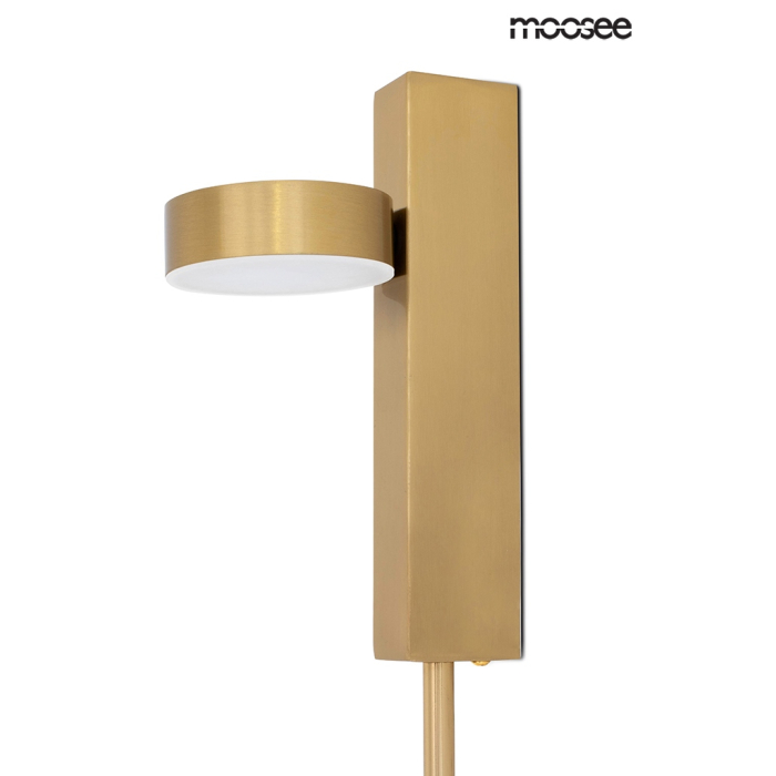 Moosee MOOSEE lampa ścienna CLARID GOLD złota (MSE010400206)