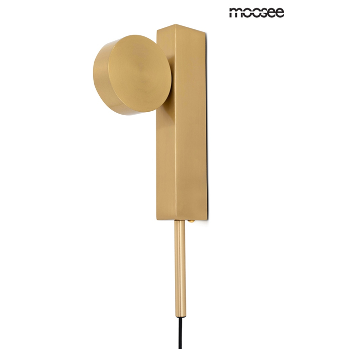 Moosee MOOSEE lampa ścienna CLARID GOLD złota (MSE010400206)