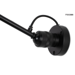 Moosee MOOSEE lampa ścienna FRANK czarna (MSE010400218)