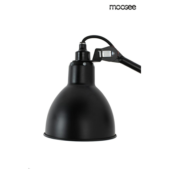 Moosee MOOSEE lampa ścienna FRANK czarna (MSE010400218)