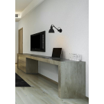 Moosee MOOSEE lampa ścienna FRANK czarna (MSE010400218)