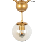 Moosee MOOSEE lampa wisząca ASTRIFERO 15 złota / bursztynowa (MSE010100180)