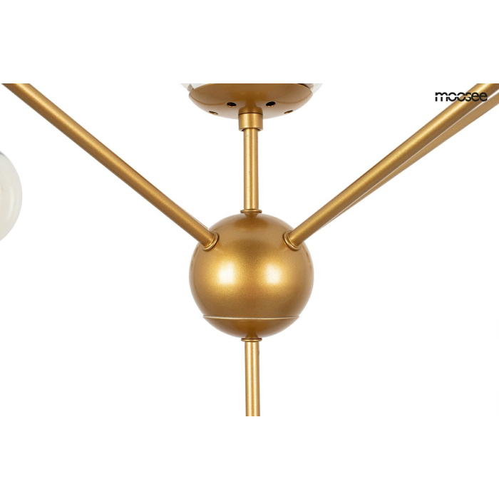 Moosee MOOSEE lampa wisząca ASTRIFERO 15 złota / bursztynowa (MSE010100180)