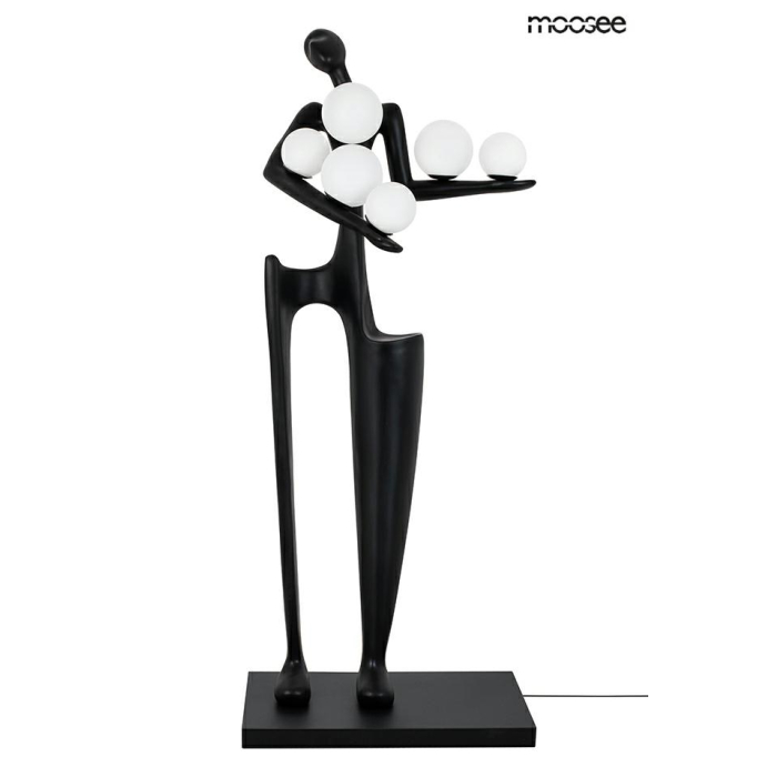 MOOSEE lampa podłogowa HUMAN DREAMER czarna (MSE010100381)