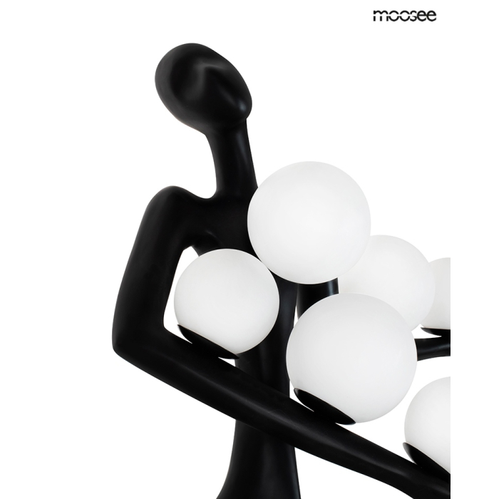 MOOSEE lampa podłogowa HUMAN DREAMER czarna (MSE010100381)