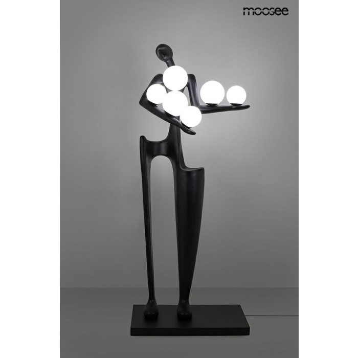 MOOSEE lampa podłogowa HUMAN DREAMER czarna (MSE010100381)