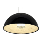 King Home Lampa wisząca ELEGANTE 60 czarna (JX611D-60B)