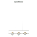 King Home Lampa wisząca BLINK 3 biała - LED, metal (XCP7598-3.WHITE)