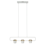 King Home Lampa wisząca BLINK 3 biała - LED, metal (XCP7598-3.WHITE)