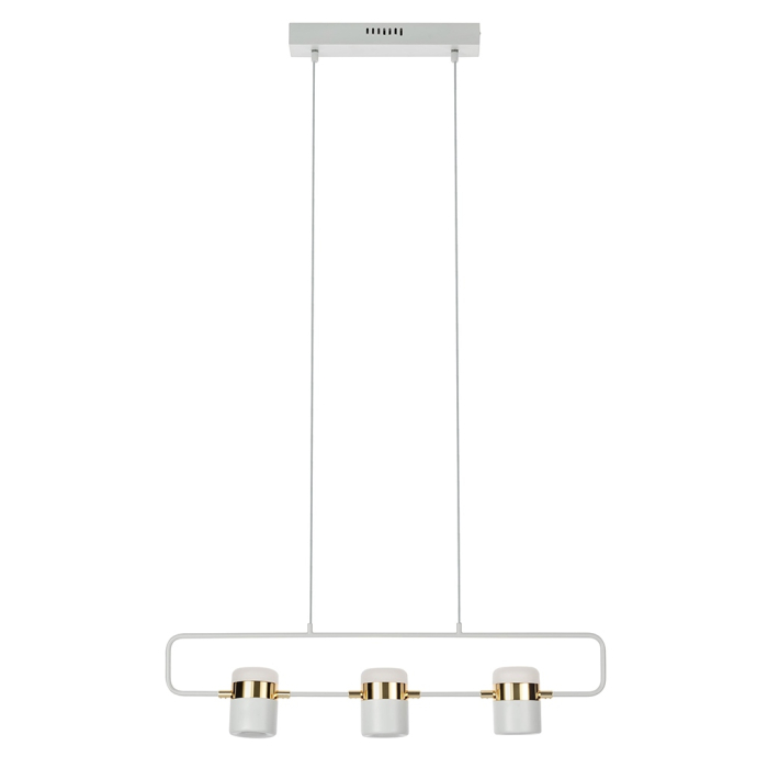 King Home Lampa wisząca BLINK 3 biała - LED, metal (XCP7598-3.WHITE)
