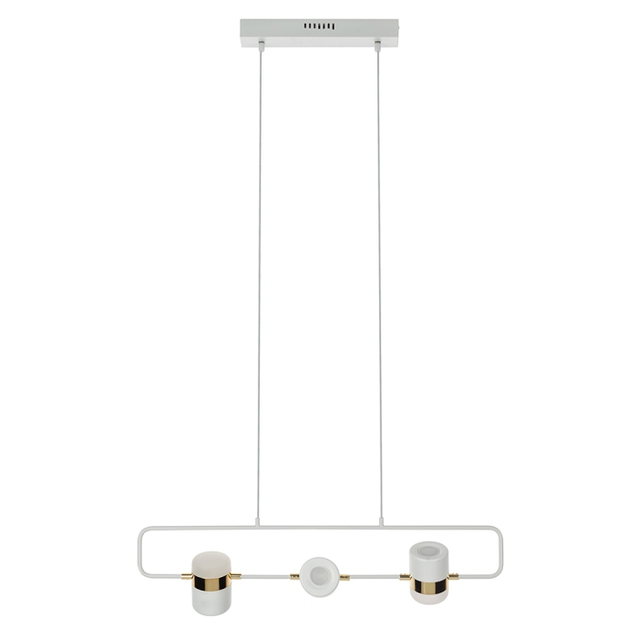 King Home Lampa wisząca BLINK 3 biała - LED, metal (XCP7598-3.WHITE)