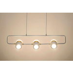 King Home Lampa wisząca BLINK 3 biała - LED, metal (XCP7598-3.WHITE)