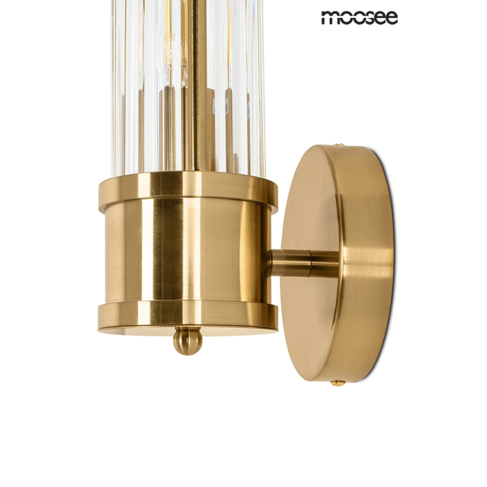 Moosee MOOSEE lampa ścienna PILAR złota (MSE010400192)