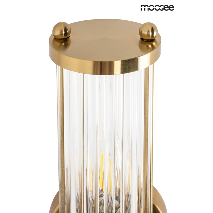 Moosee MOOSEE lampa ścienna PILAR złota (MSE010400192)