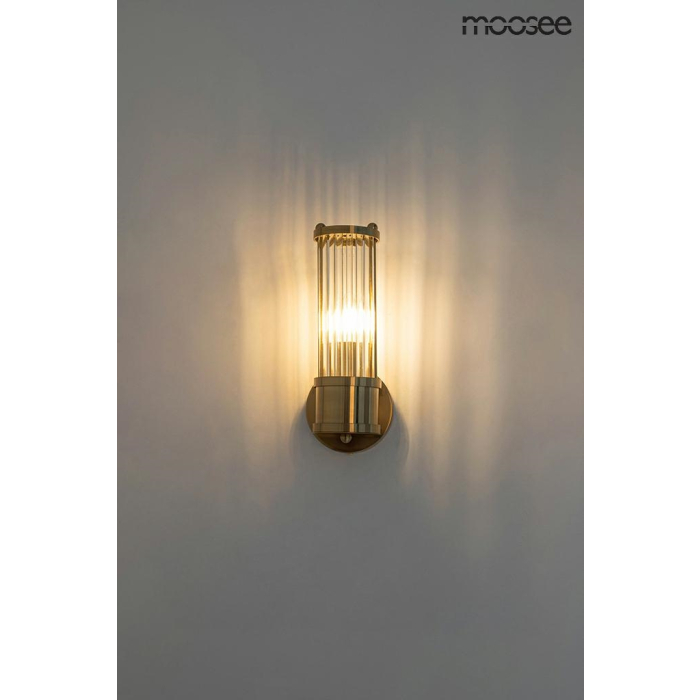 Moosee MOOSEE lampa ścienna PILAR złota (MSE010400192)