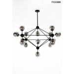 Moosee MOOSEE lampa wisząca ASTRIFERO 15 czarna / bursztynowa (MSE010100179)