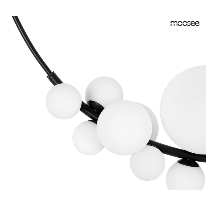 MOOSEE lampa wisząca ROCIO czarna (MSE010100340)