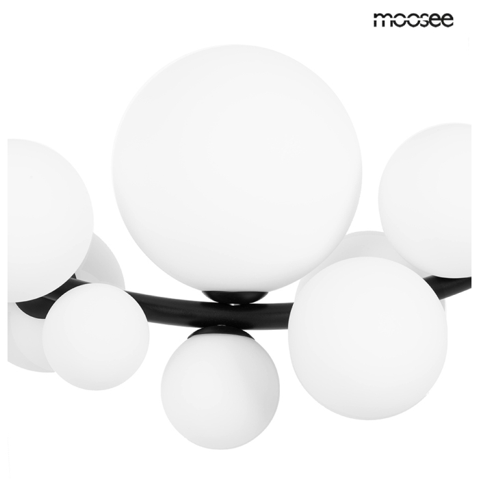 MOOSEE lampa wisząca ROCIO czarna (MSE010100340)