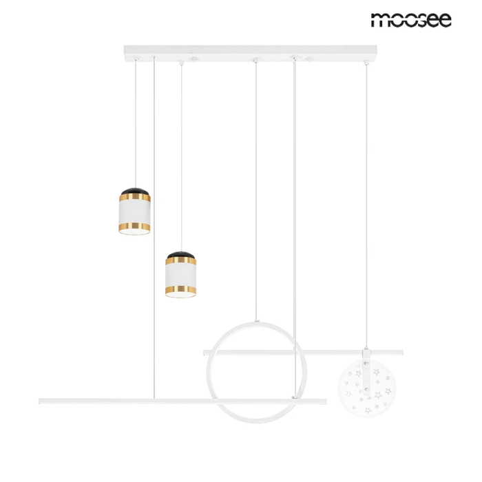 MOOSEE lampa wisząca STARS biała (MSE010100343)
