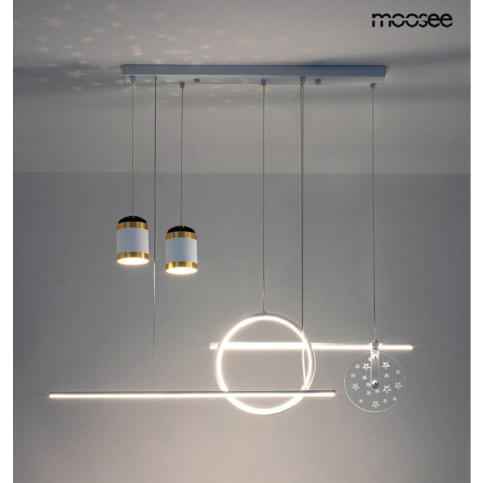 MOOSEE lampa wisząca STARS biała (MSE010100343)