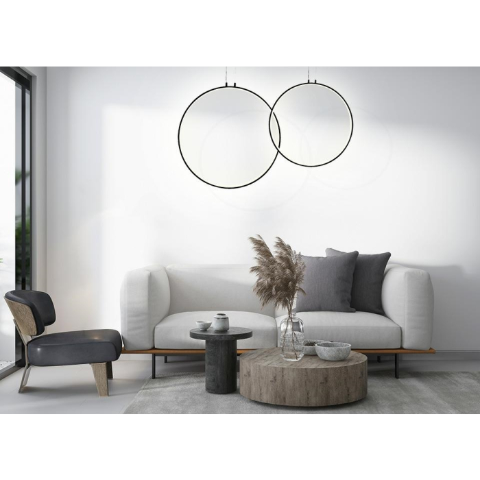 MOOSEE lampa wisząca CIRCULO 60 czarna (MSE010100372)