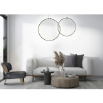 MOOSEE lampa wisząca CIRCULO 80 czarna (MSE010100373)