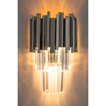 King Home Lampa ścienna IMPERIAL WALL SILVER - stal, kryształ (DW-B5688S.WALLSILVER)