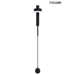 Moosee MOOSEE lampa ścienna CLARID BLACK czarna (MSE010400207)
