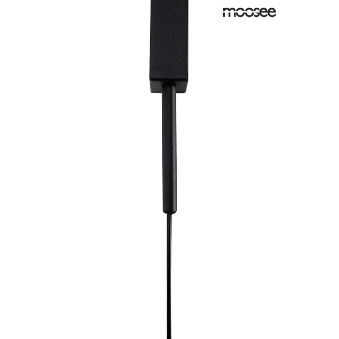 Moosee MOOSEE lampa ścienna CLARID BLACK czarna (MSE010400207)