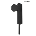 Moosee MOOSEE lampa ścienna CLARID BLACK czarna (MSE010400207)