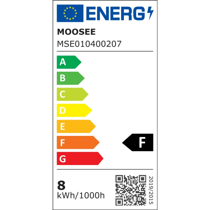 Moosee MOOSEE lampa ścienna CLARID BLACK czarna (MSE010400207)