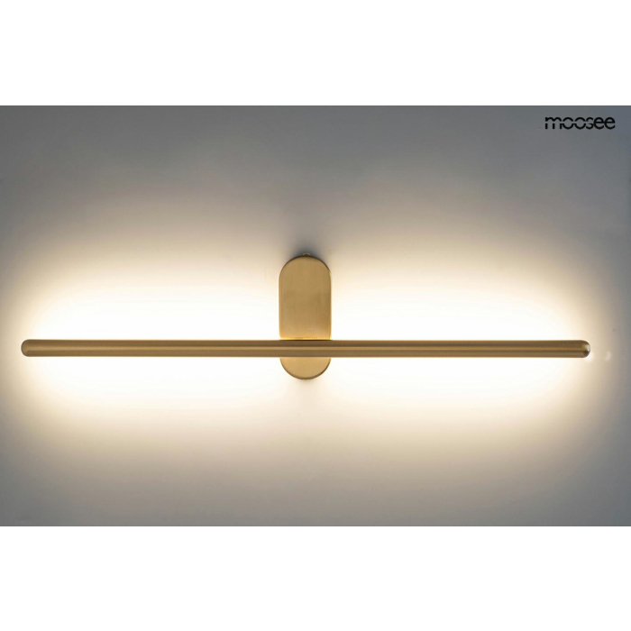 Moosee MOOSEE lampa ścienna TOBIA złota (MSE010400212)