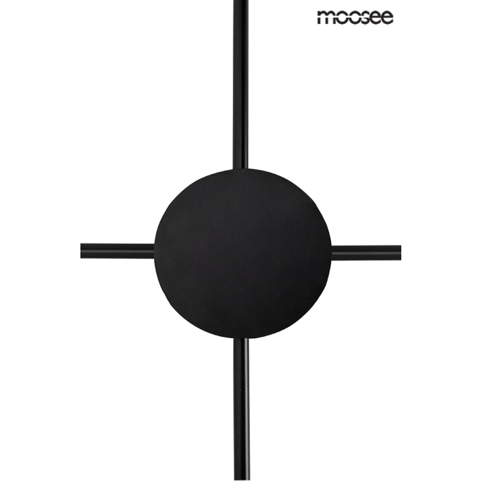 MOOSEE lampa ścienna SHADOW 4 czarna (MSE010100245)