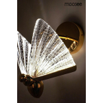 MOOSEE lampa ścienna BUTTERFLY M złota (MSE010100324)