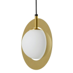 King Home Lampa wisząca AURORA złota - szkło, metal (DW-D025P)