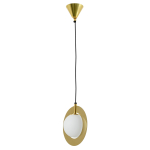 King Home Lampa wisząca AURORA złota - szkło, metal (DW-D025P)