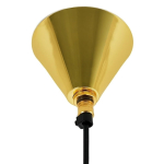 King Home Lampa wisząca AURORA złota - szkło, metal (DW-D025P)