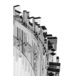 King Home Lampa wisząca IMPERIAL SILVER 60 - stal, kryształ (DW-D5688S.SILVER)