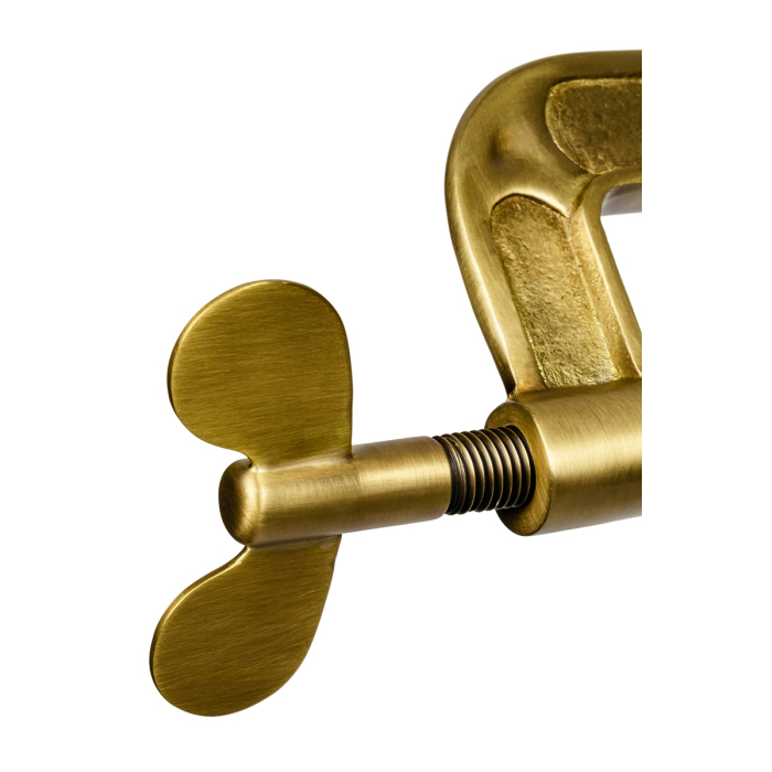 King Home Lampa wisząca VICE mosiądz - metal, szkło (MD10961-1S.BRASS)