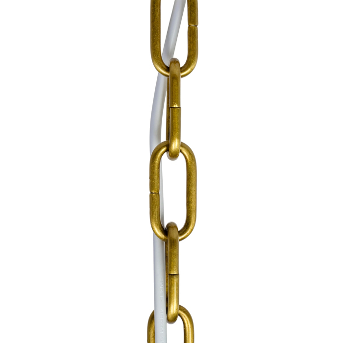 King Home Lampa wisząca VICE mosiądz - metal, szkło (MD10961-1S.BRASS)