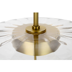 King Home Lampa wisząca CHAPLIN 360 mosiądz - LED, szkło (MD12001-1-360)