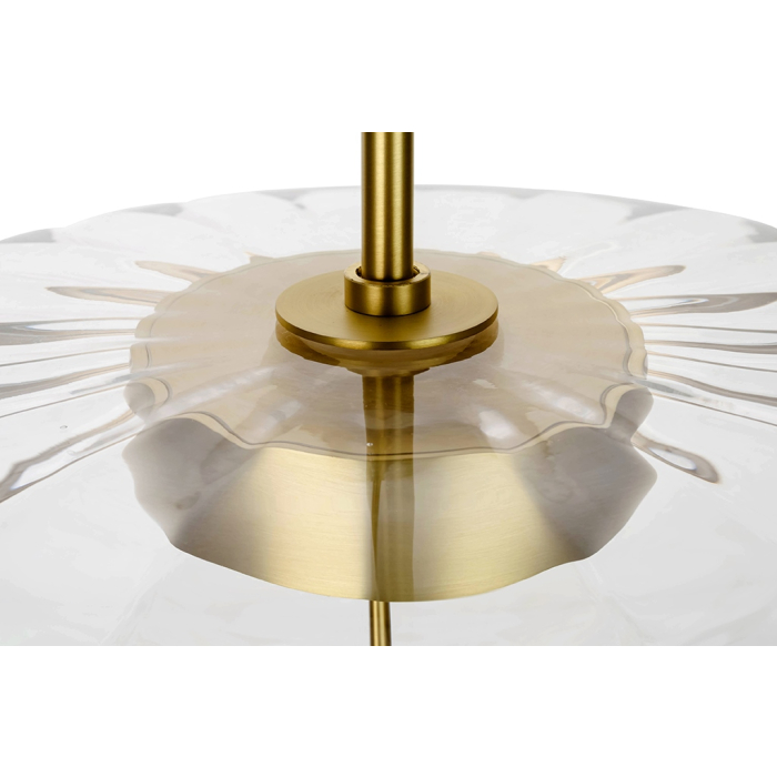 King Home Lampa wisząca CHAPLIN 360 mosiądz - LED, szkło (MD12001-1-360)