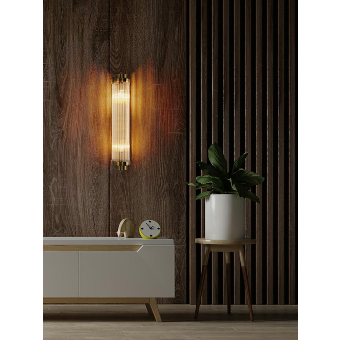 MOOSEE lampa ścienna COLUMN złota (MSE010100265)